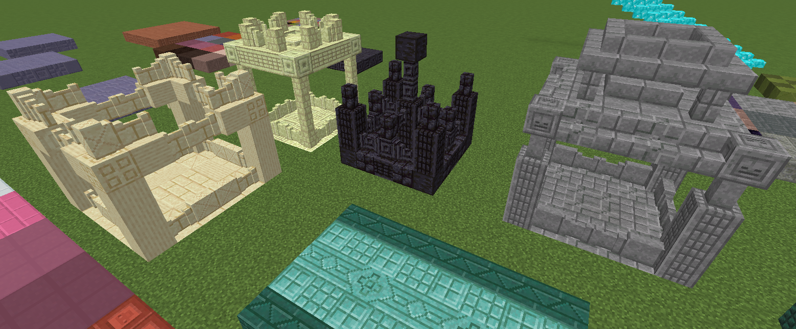 Генерация структур в Minecraft: деревни, храмы и крепости