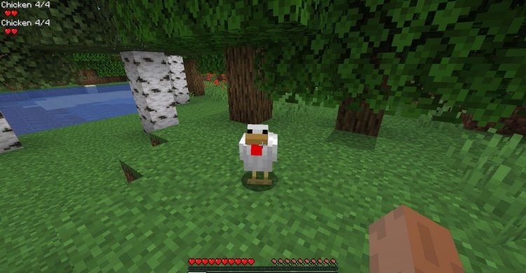 Группа игроков в Minecraft, строящих большой замок
