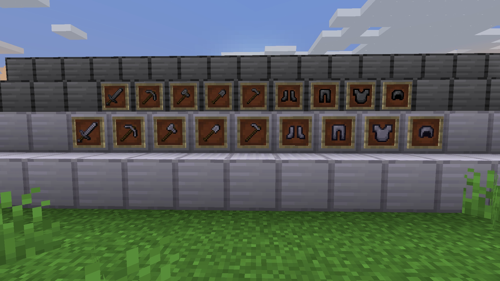 Разнообразие биомов в Minecraft: лес, пустыня и горы