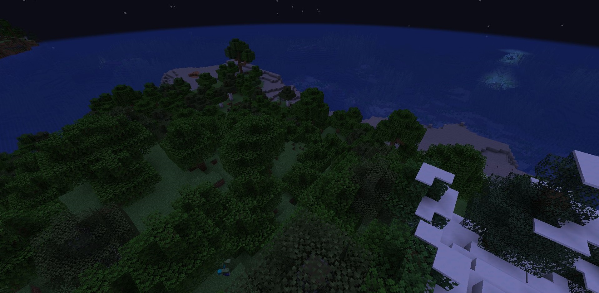 Пример восстановления мира из резервной копии в Minecraft