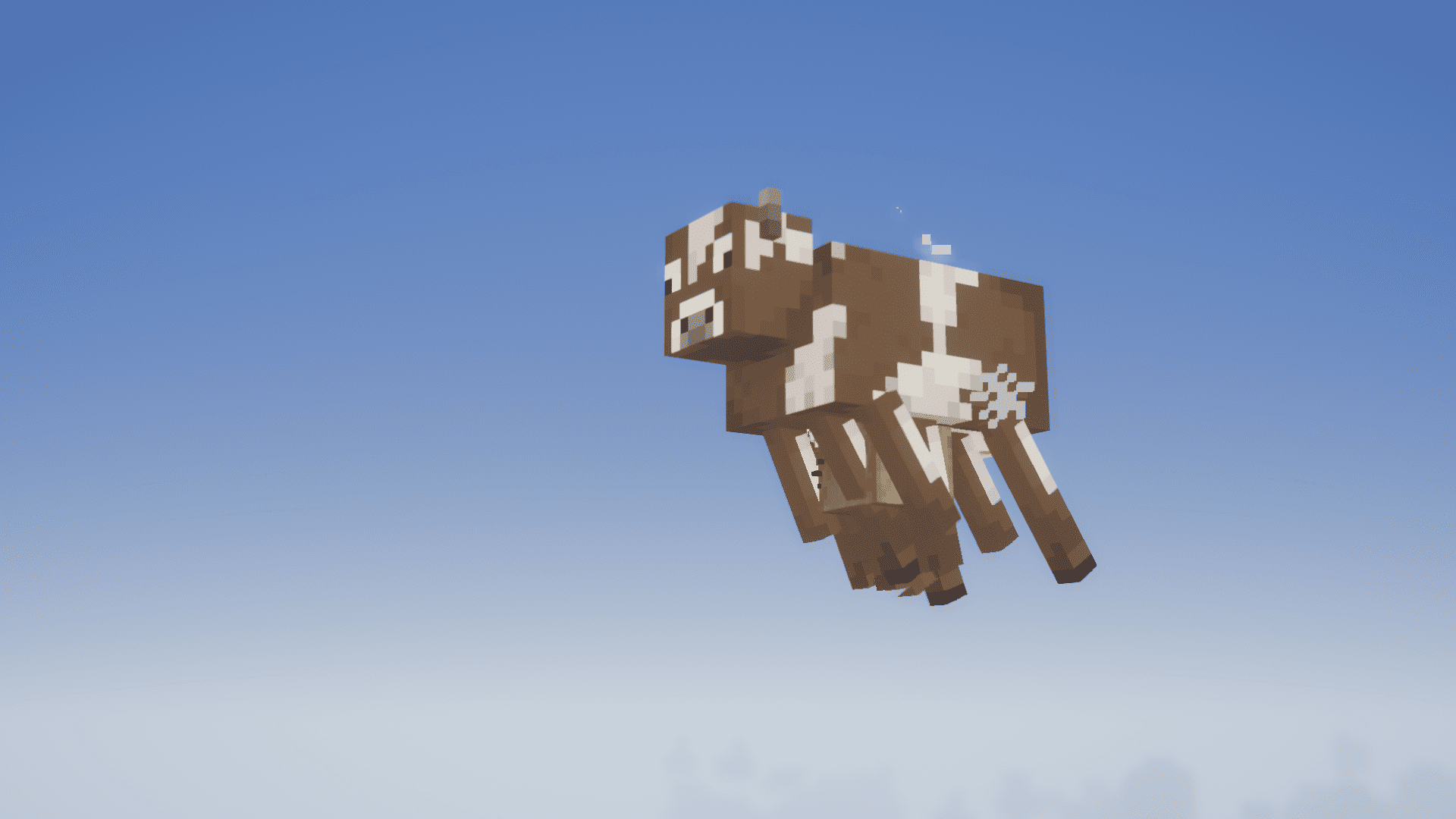 Установка мода The Ghast Cow в Minecraft через папку mods
