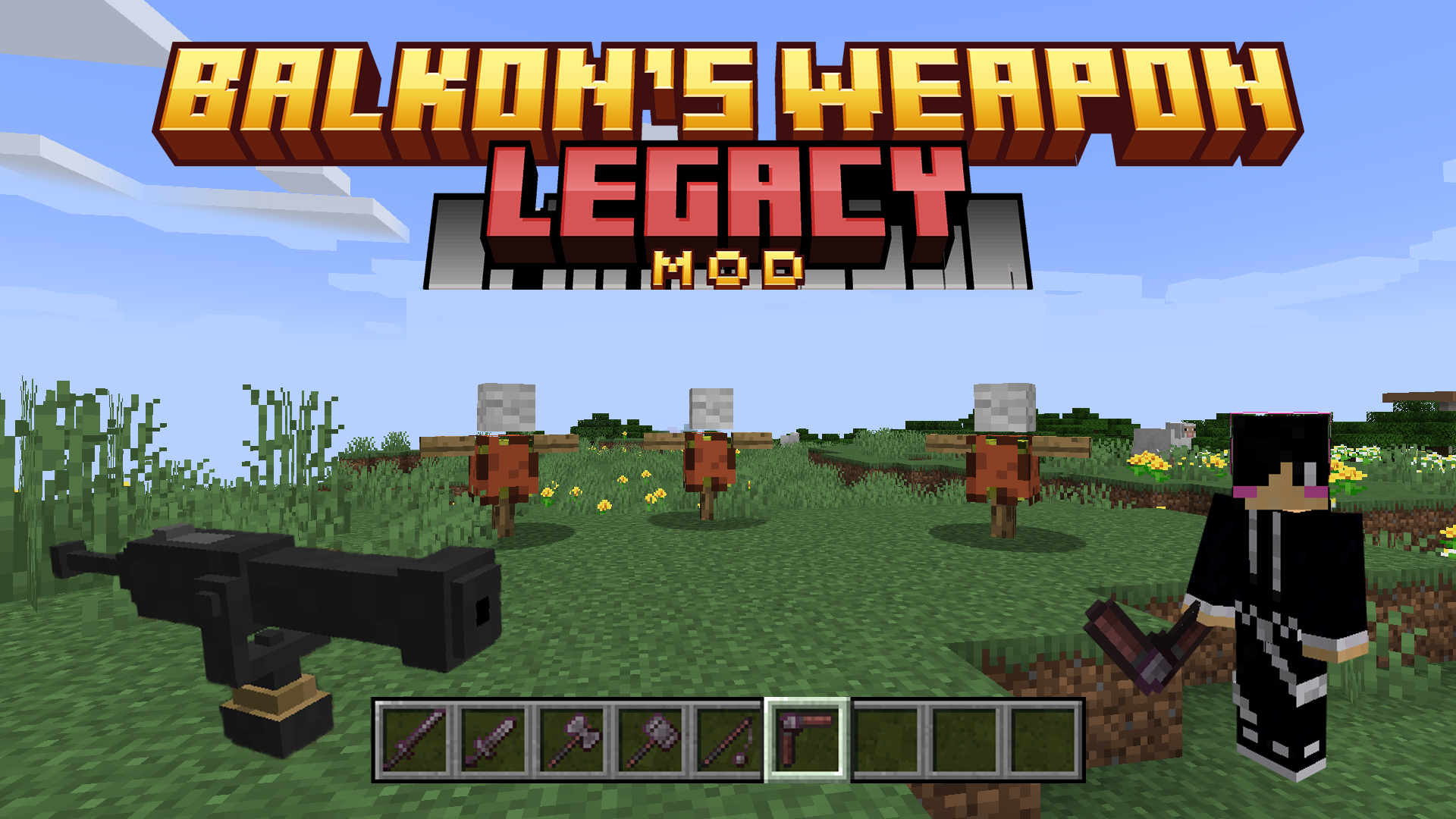 Balkon’s WeaponMod: Legacy для Minecraft 1.21.3