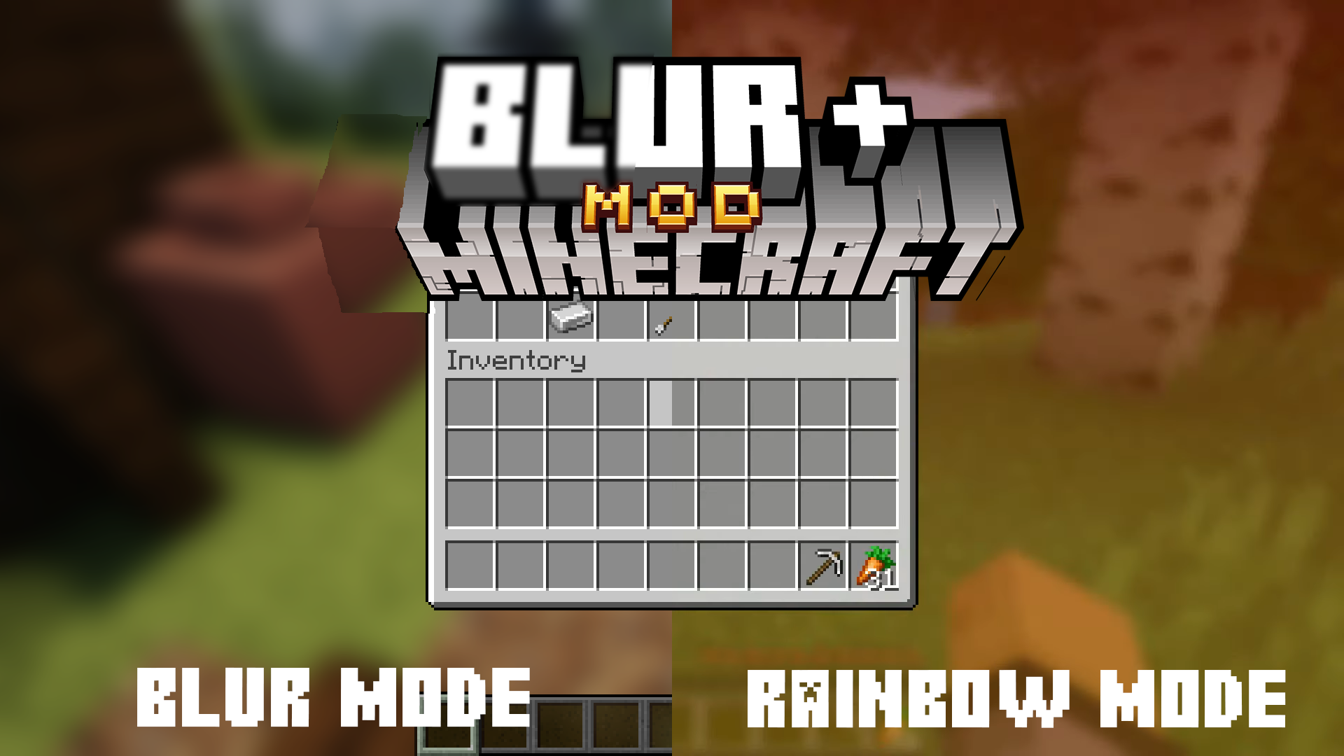 Blur Plus для Minecraft 1.21.4