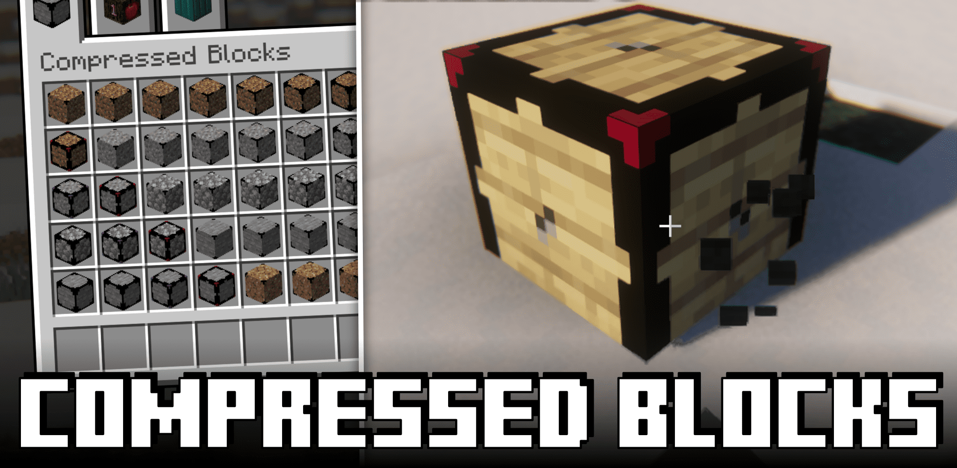 CB: Compressed Blocks для Minecraft 1.21.4