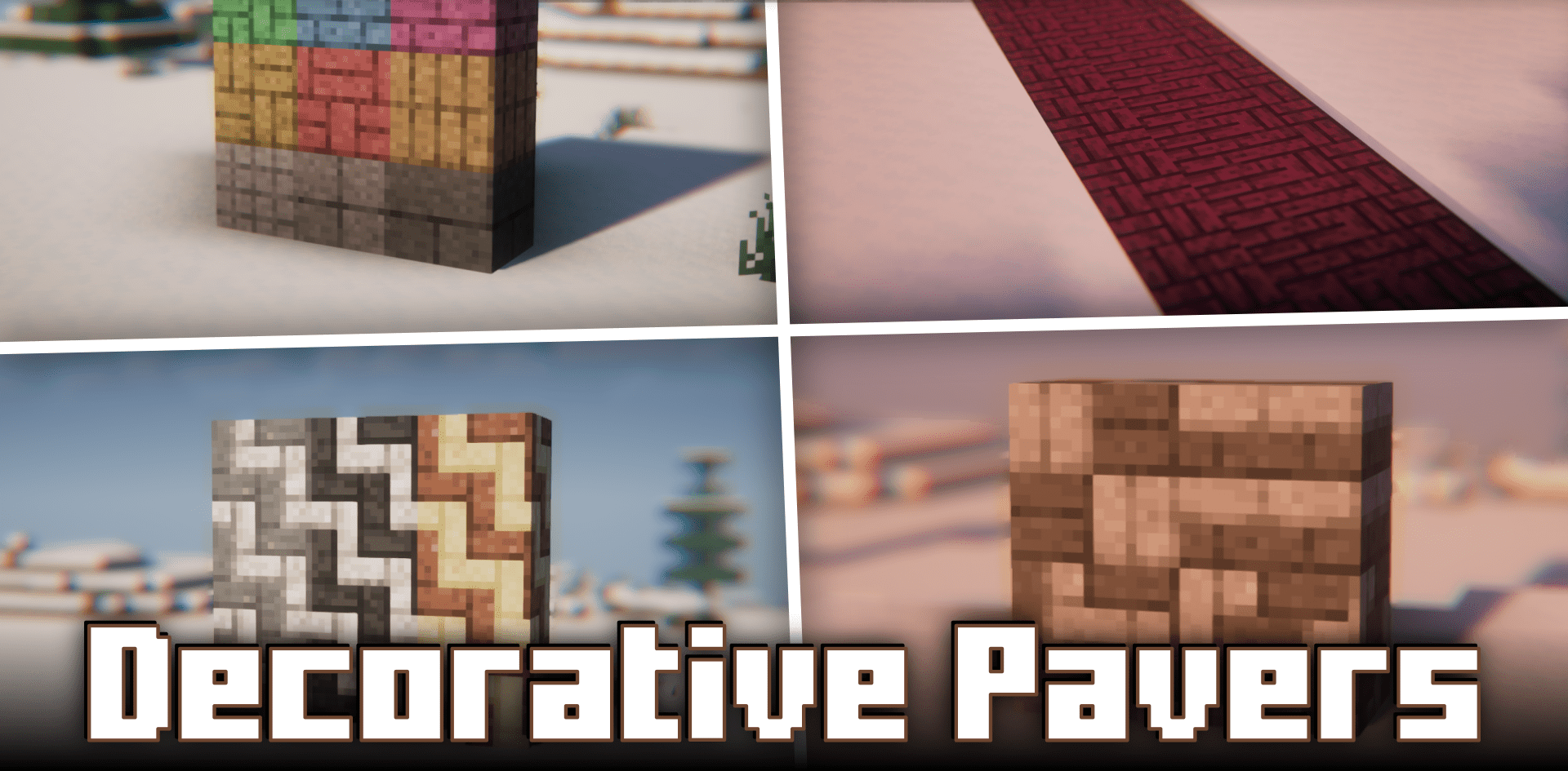 Decorative Pavers для Minecraft 1.18.2
