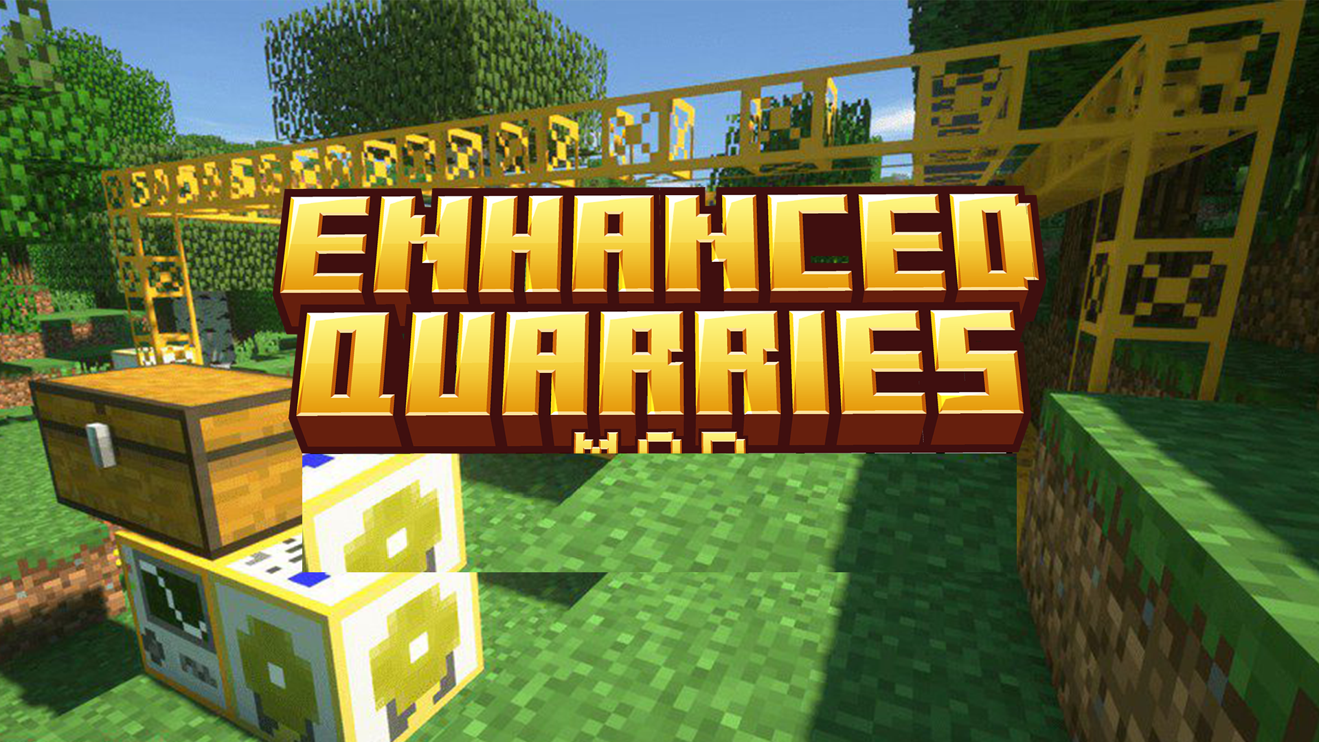 Enhanced Quarries для Minecraft 1.21.3
