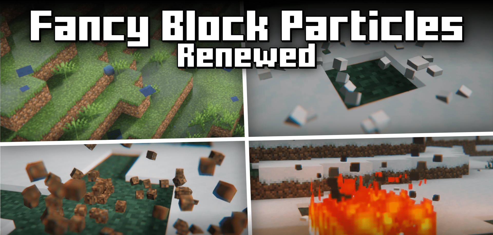 Fancy Block Particles Renewed для Minecraft 1.18.2