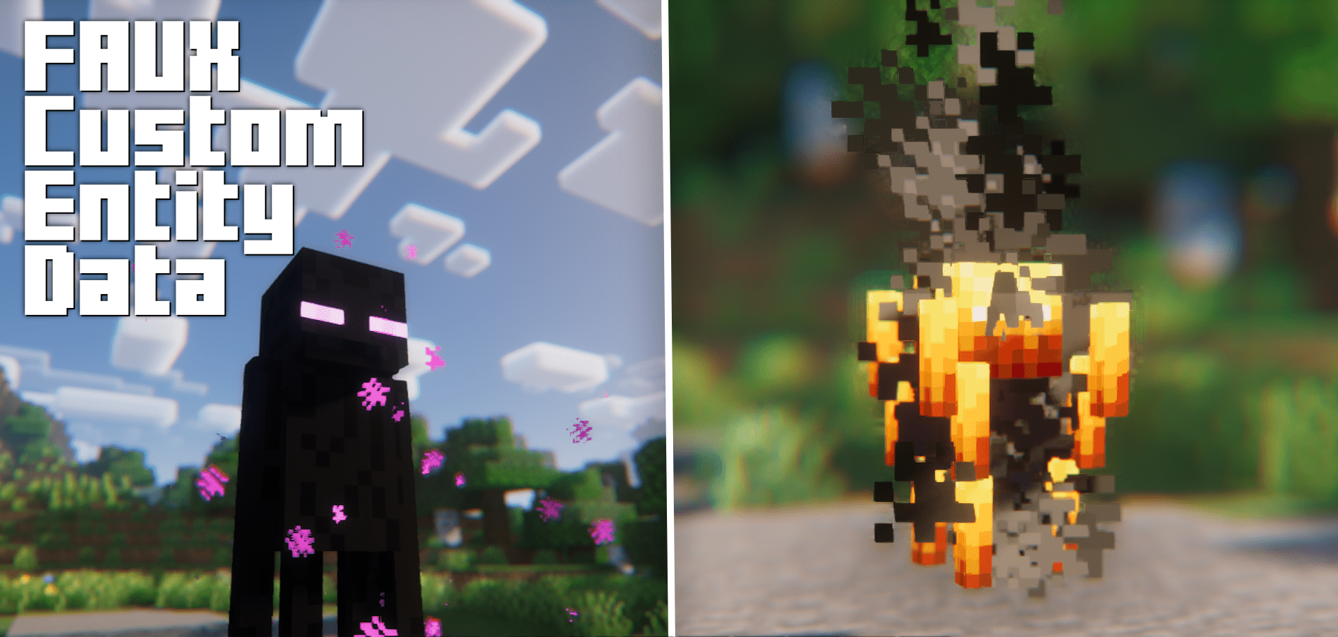 Faux Custom Entity Data для Minecraft 1.21.4