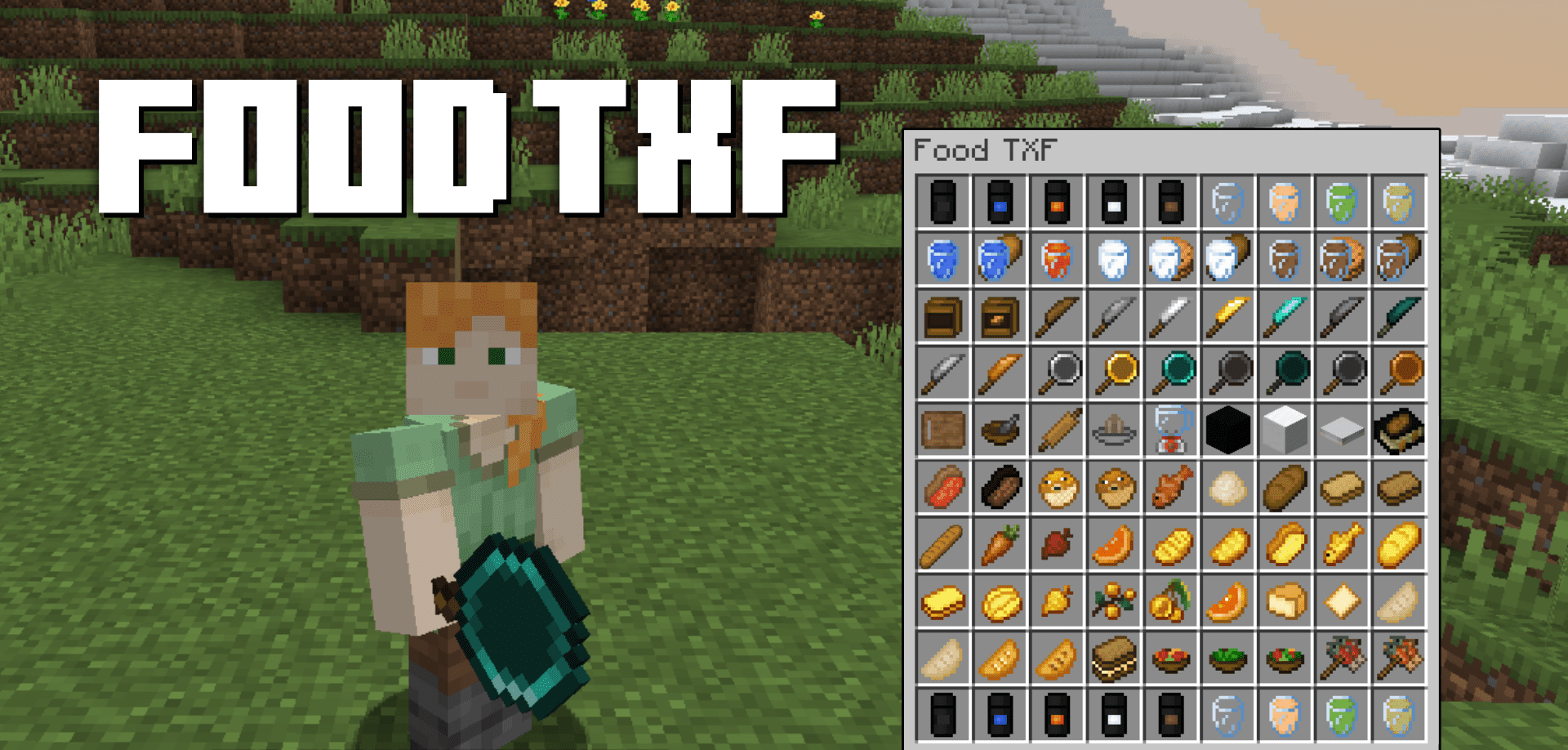 Food TXF для Minecraft 1.21.3