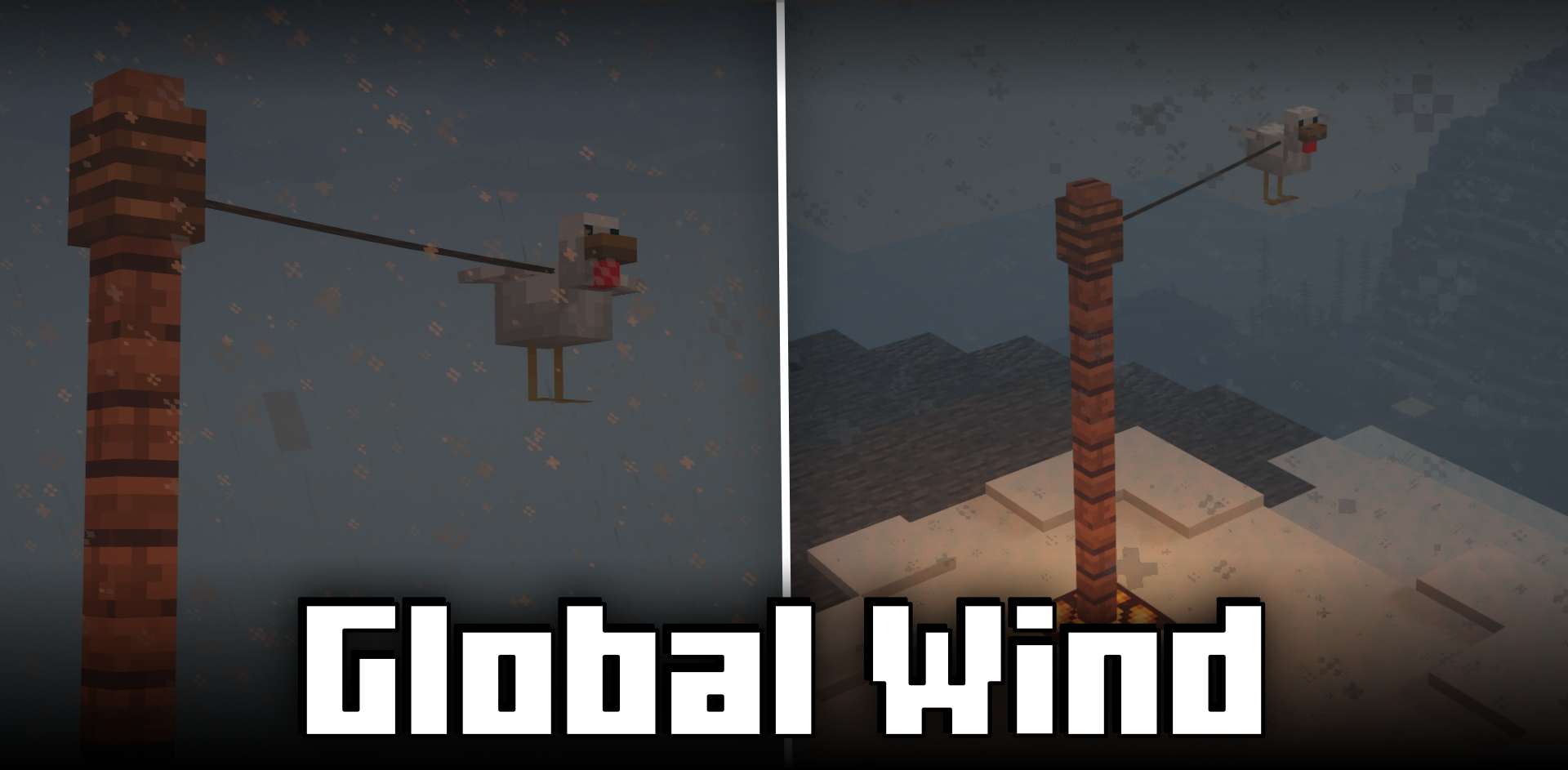 Global Wind для Minecraft 1.21.4
