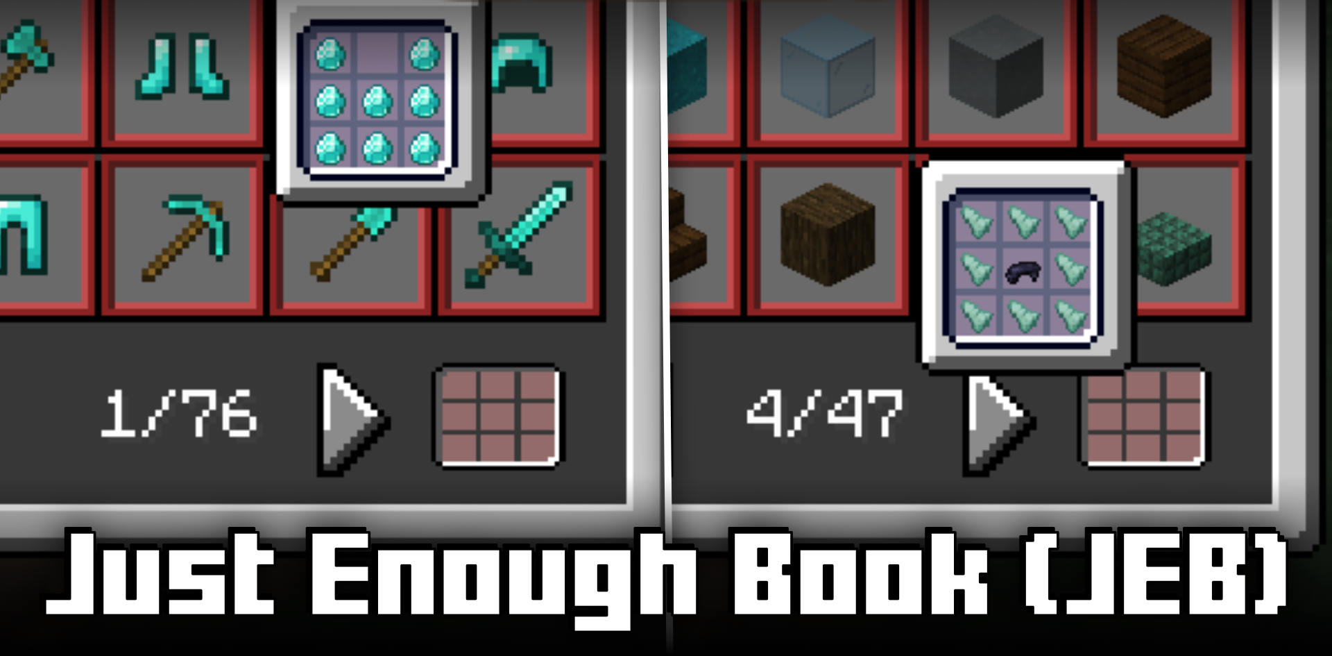 Just Enough Book для Minecraft 1.21.5