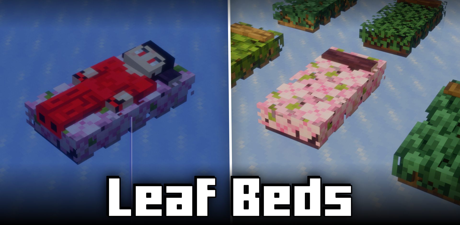 Leaf Beds для Minecraft 1.21.3