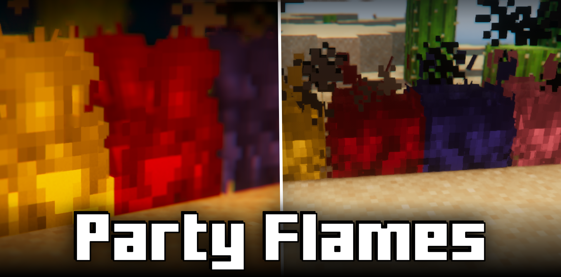 Party Flames для Minecraft 1.21.4