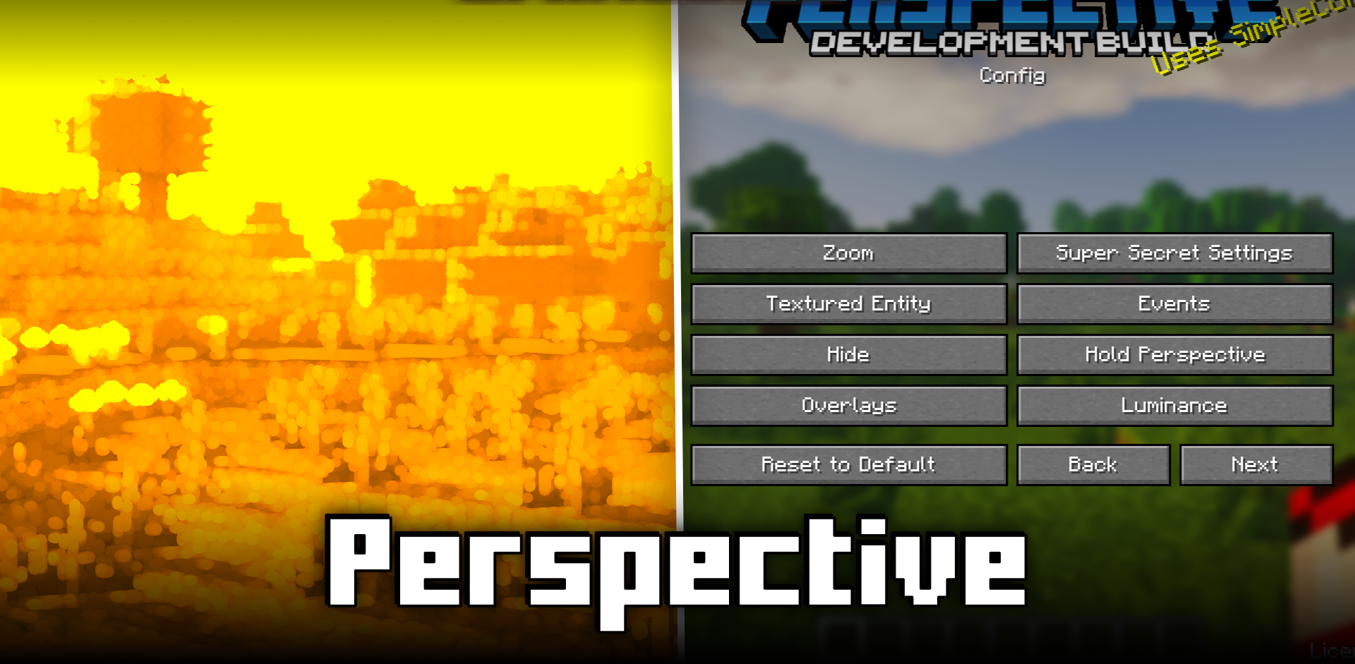 Dannytaylor Perspective для Minecraft 1.21.4