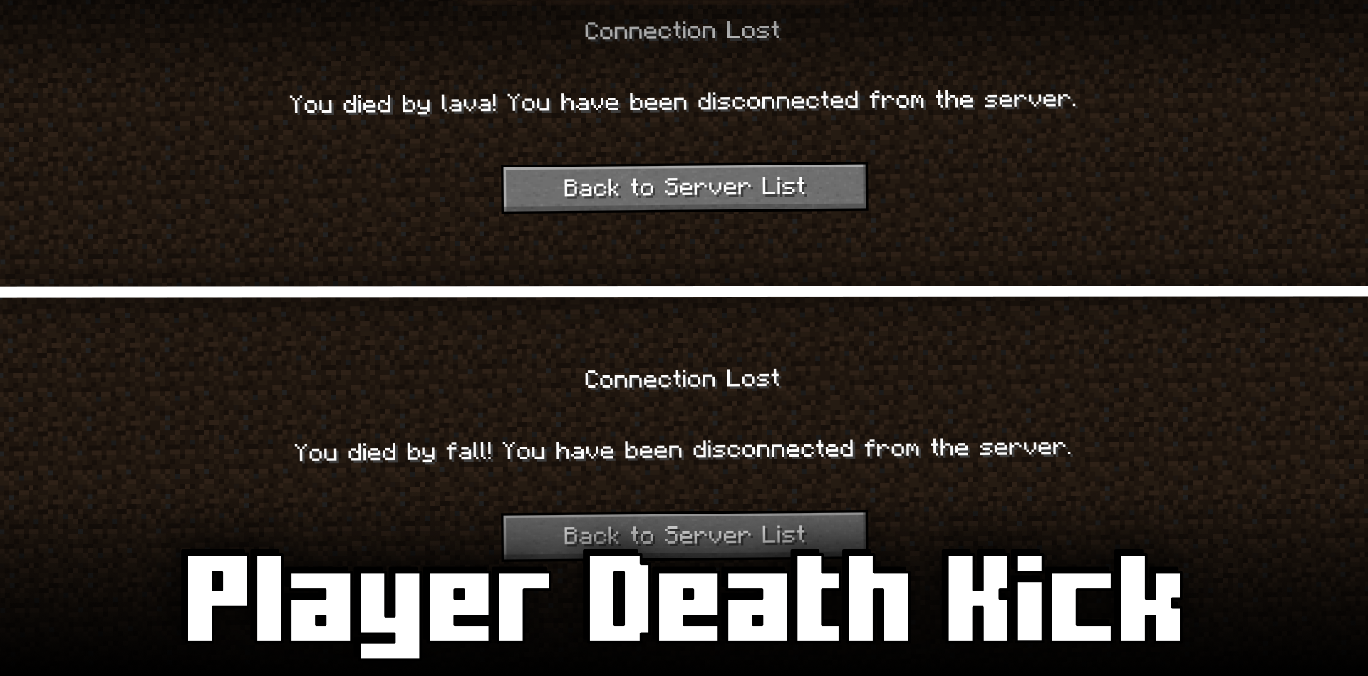 Player Death Kick  1.19.4