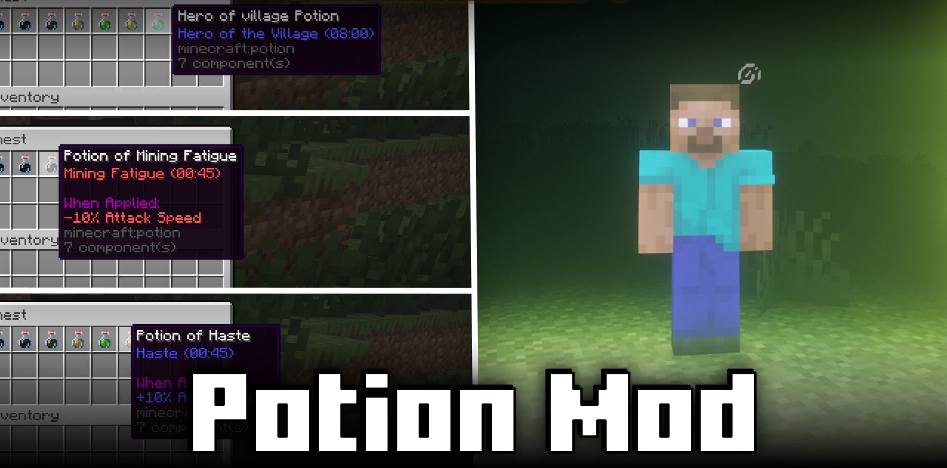 Potion для Minecraft 1.21.4