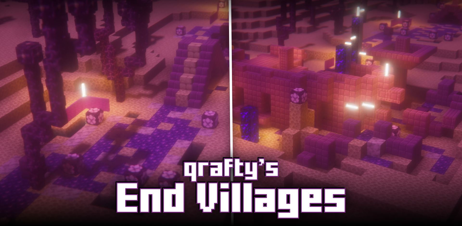 Qrafty’s End Villages для Minecraft 1.19.4