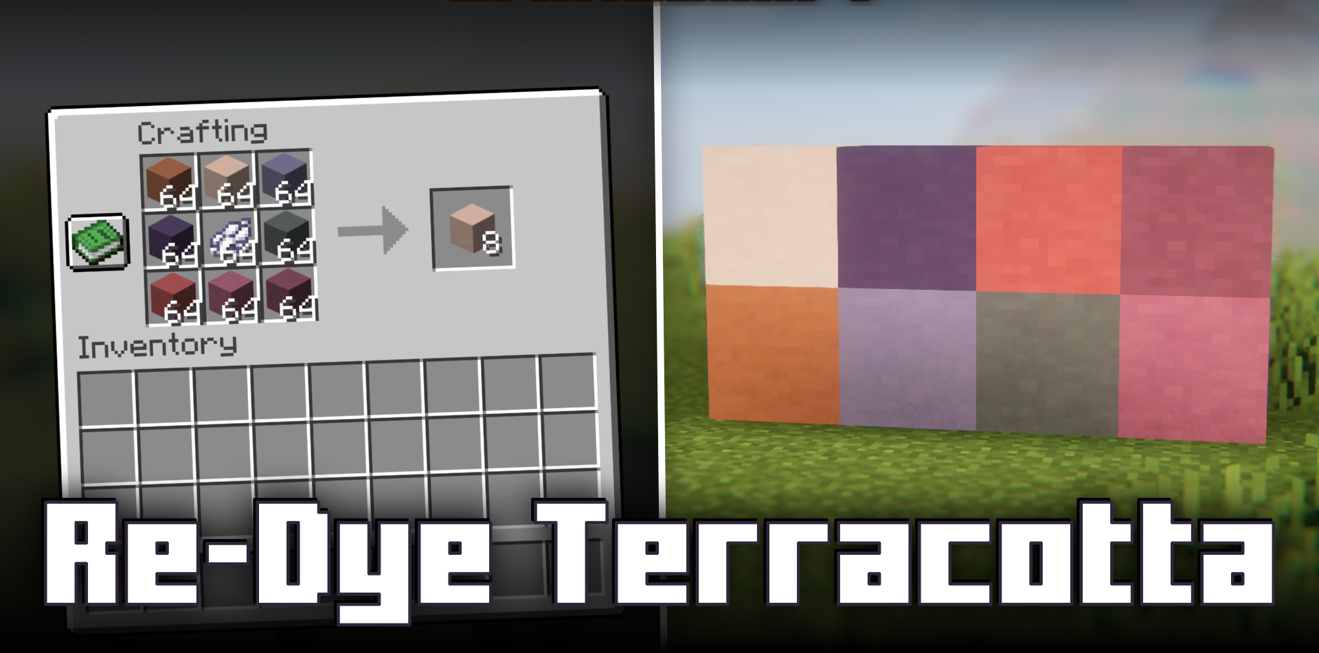 Re-Dye Terracotta для Minecraft 1.20.6