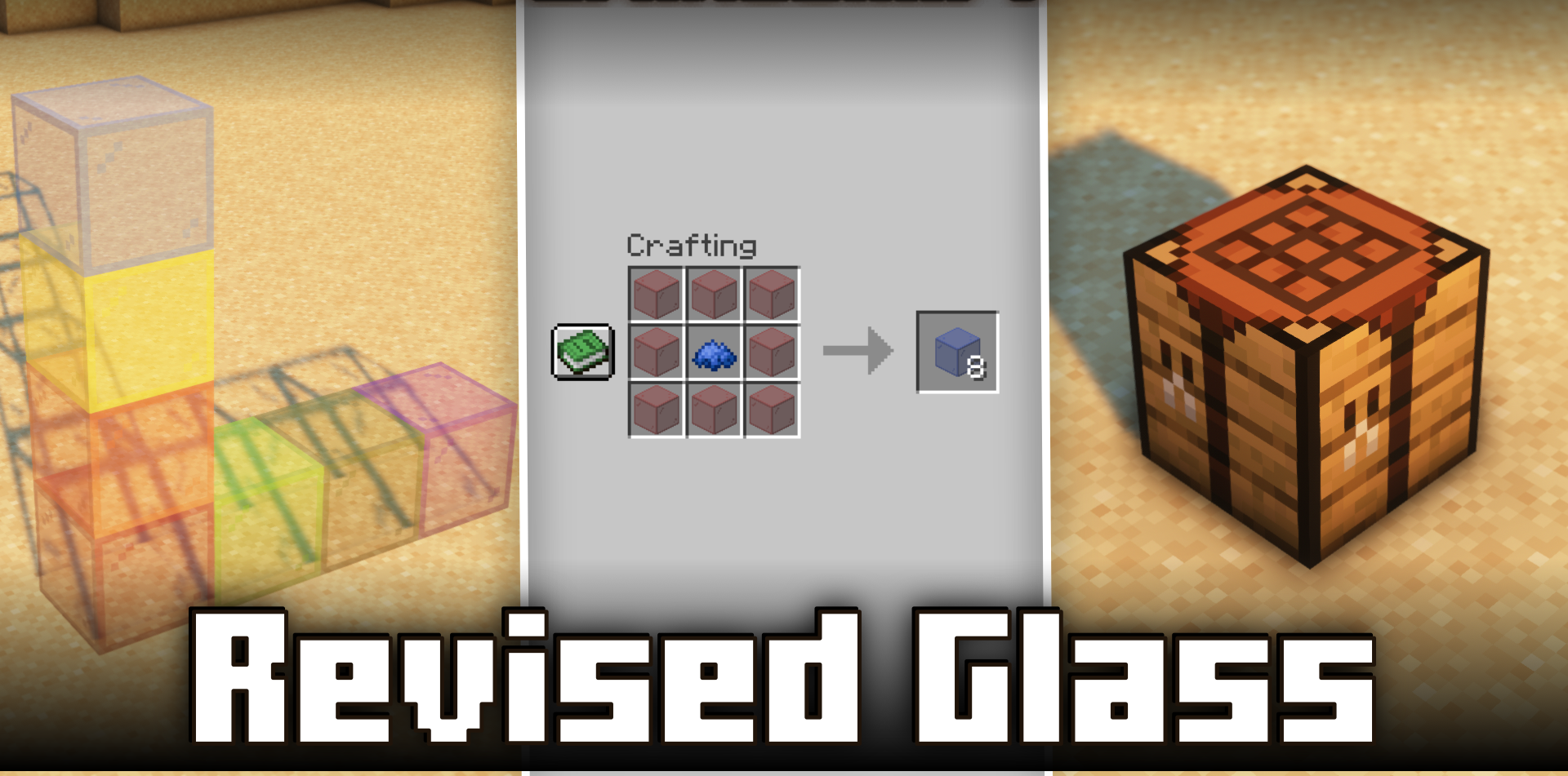 Revised Glass для Minecraft 1.21.1