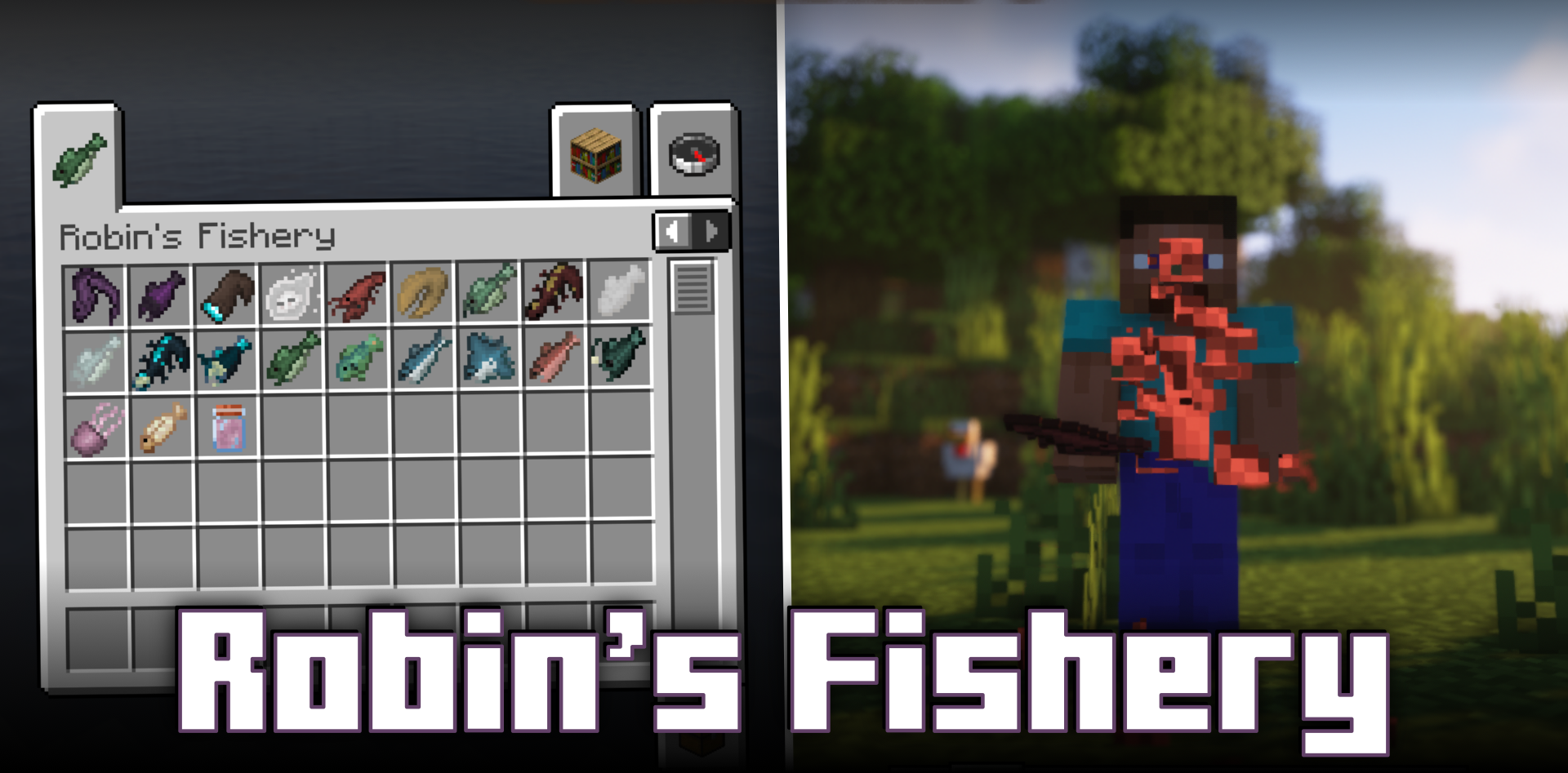 Robin’s Fishery для Minecraft 1.21.4