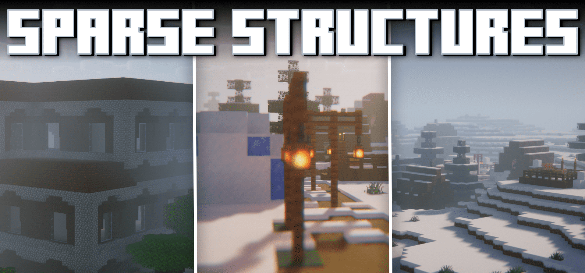 Sparse Structures для Minecraft 1.21.5