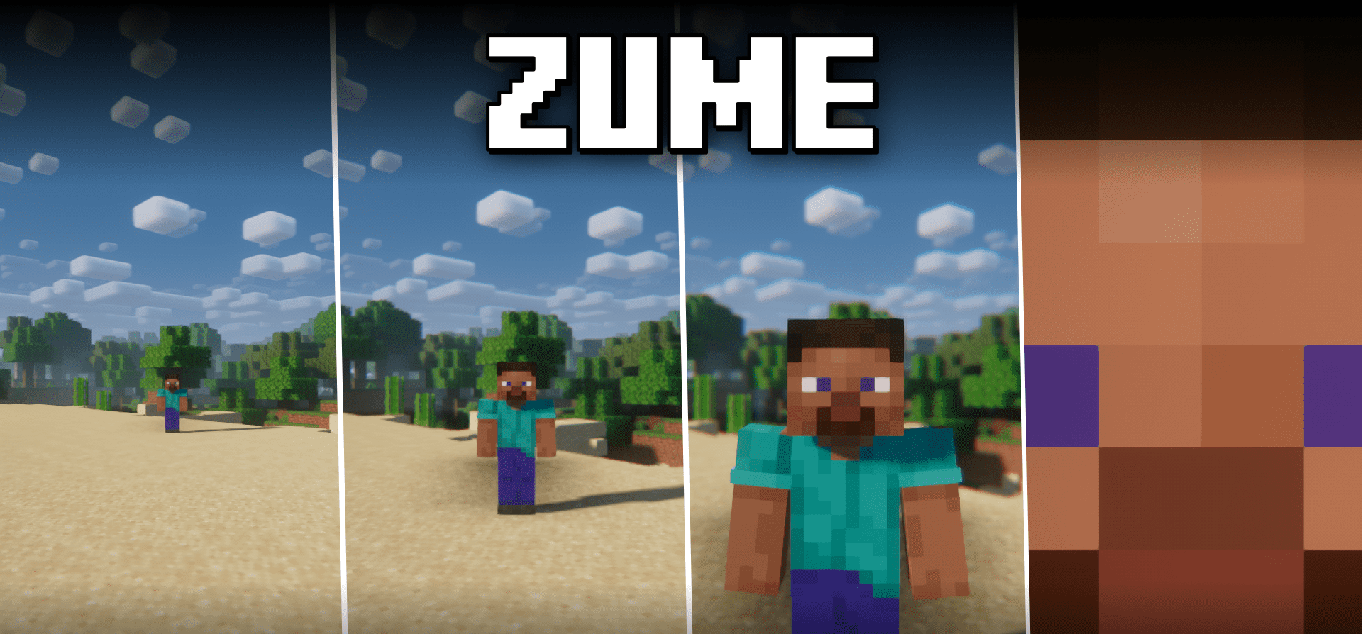 Zume для Minecraft 1.21.5