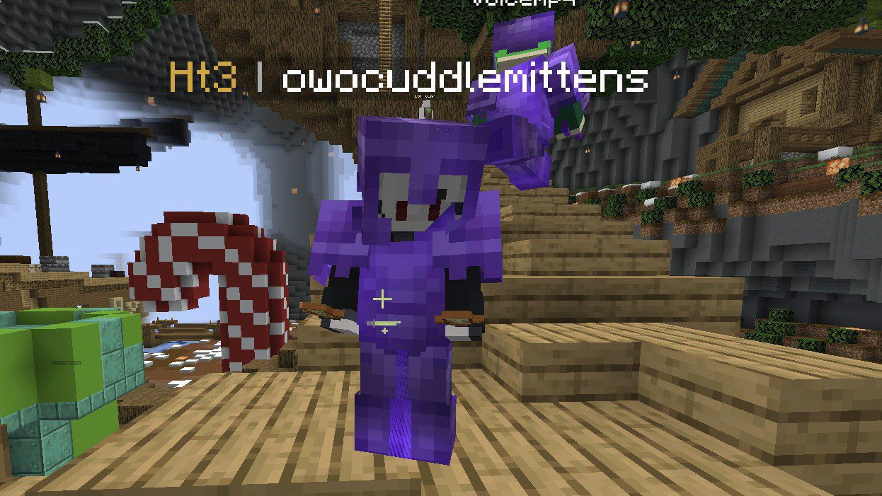 Сравнение уровней игроков в Minecraft с помощью мода TierTagger