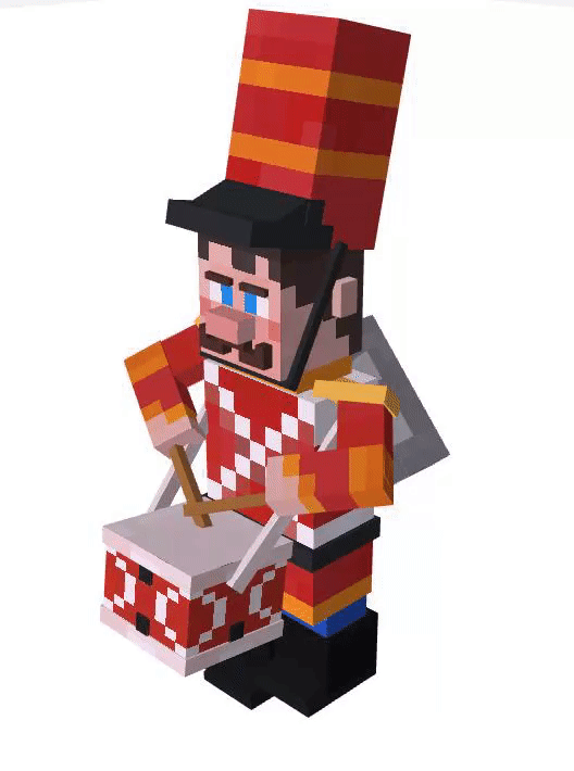 Механические игрушки из мода Tis The Season в Minecraft с анимированными элементами