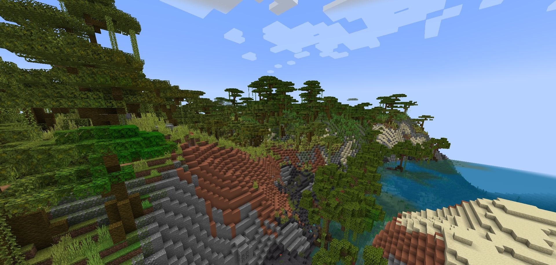 Пример работы Title Fixer в Minecraft: сравнение до и после применения мода