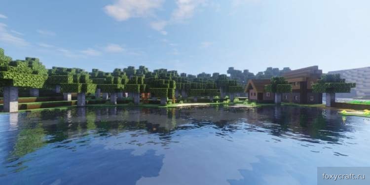 Реалистичная вода и освещение в Minecraft благодаря шейдеру TME
