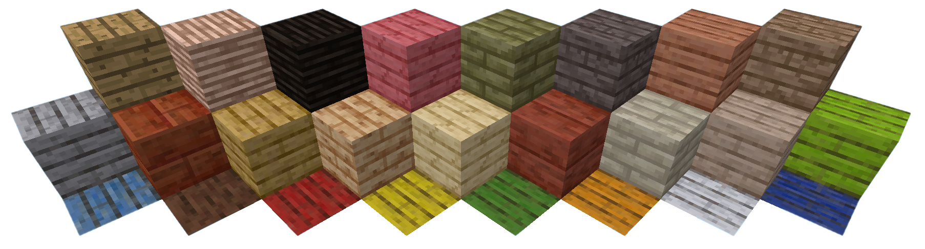 Разнообразие биомов в Minecraft: пустыня, лес и горы