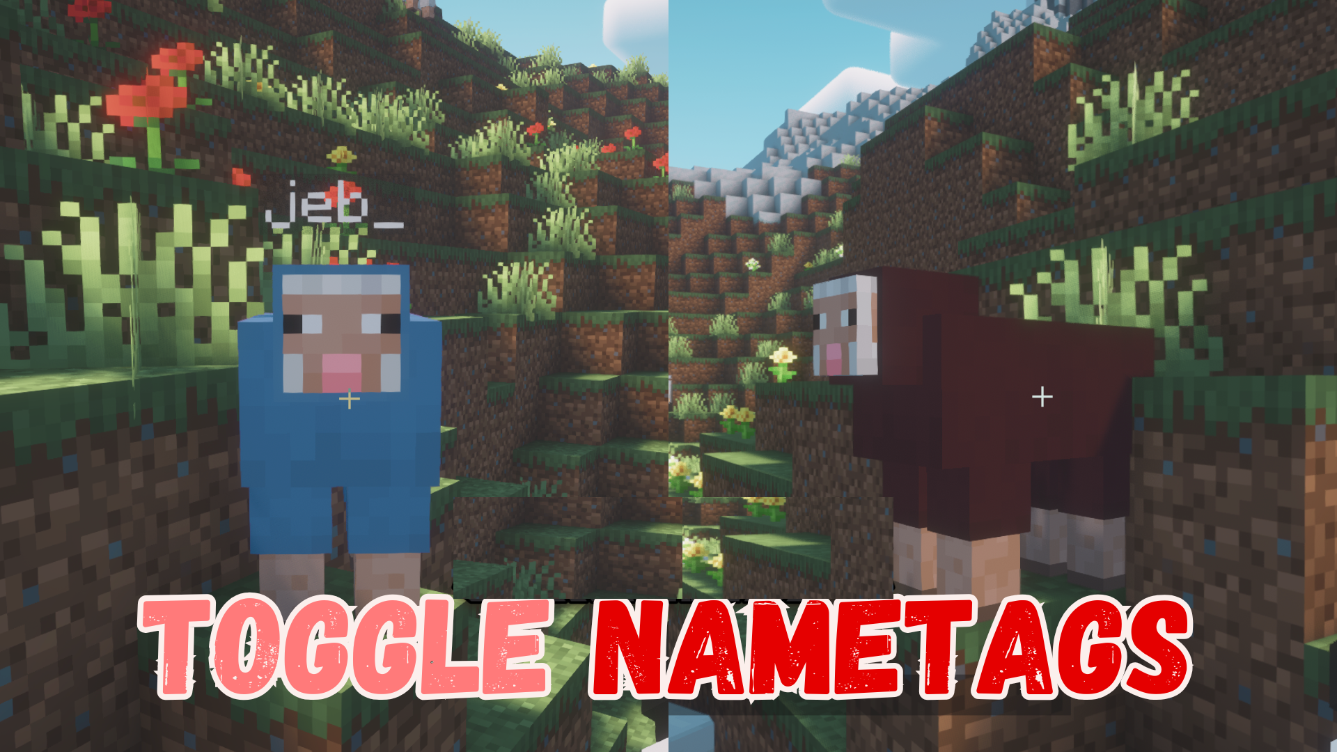 Toggle Nametags для Minecraft 1.18.2
