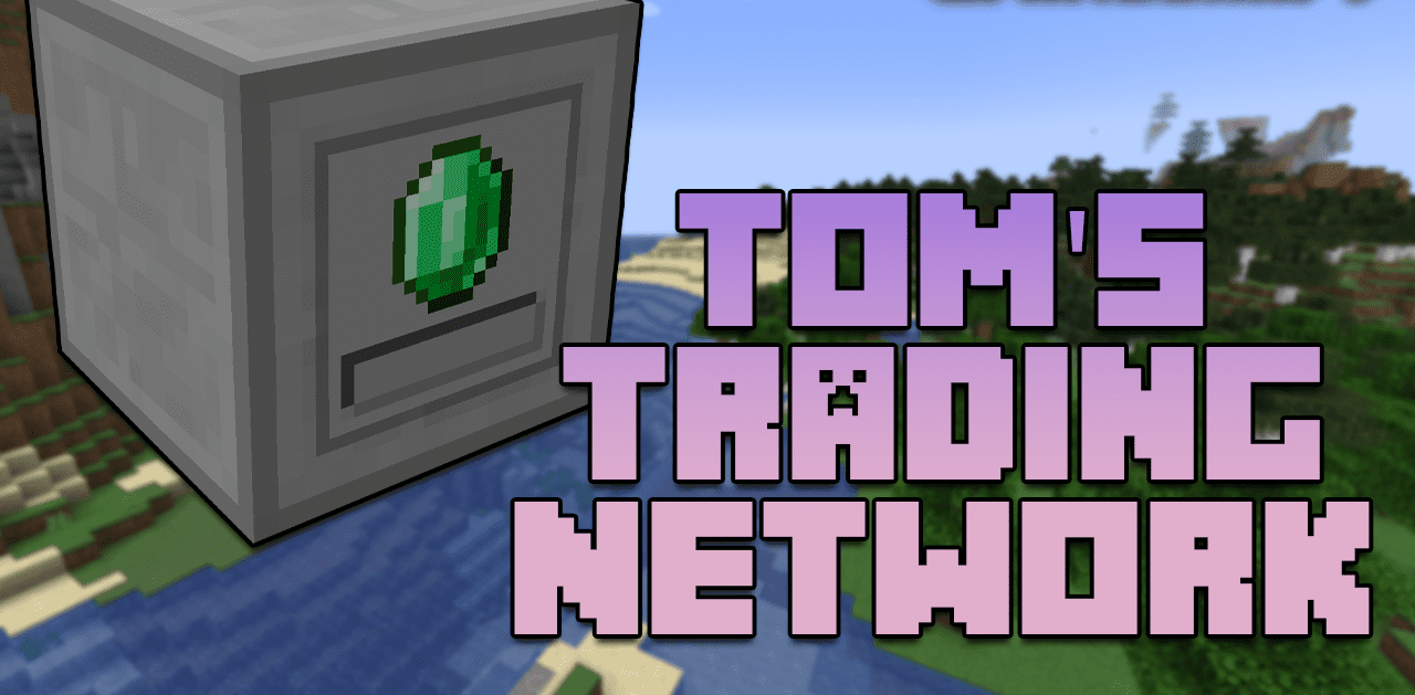 Tom's Trading Network для Minecraft 1.21.5