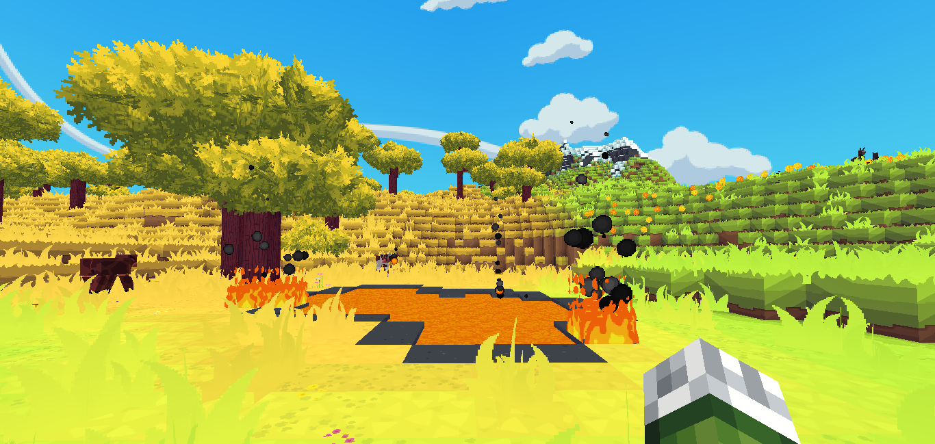 Tooniverse Resource Pack: мультяшные дома и постройки в Minecraft