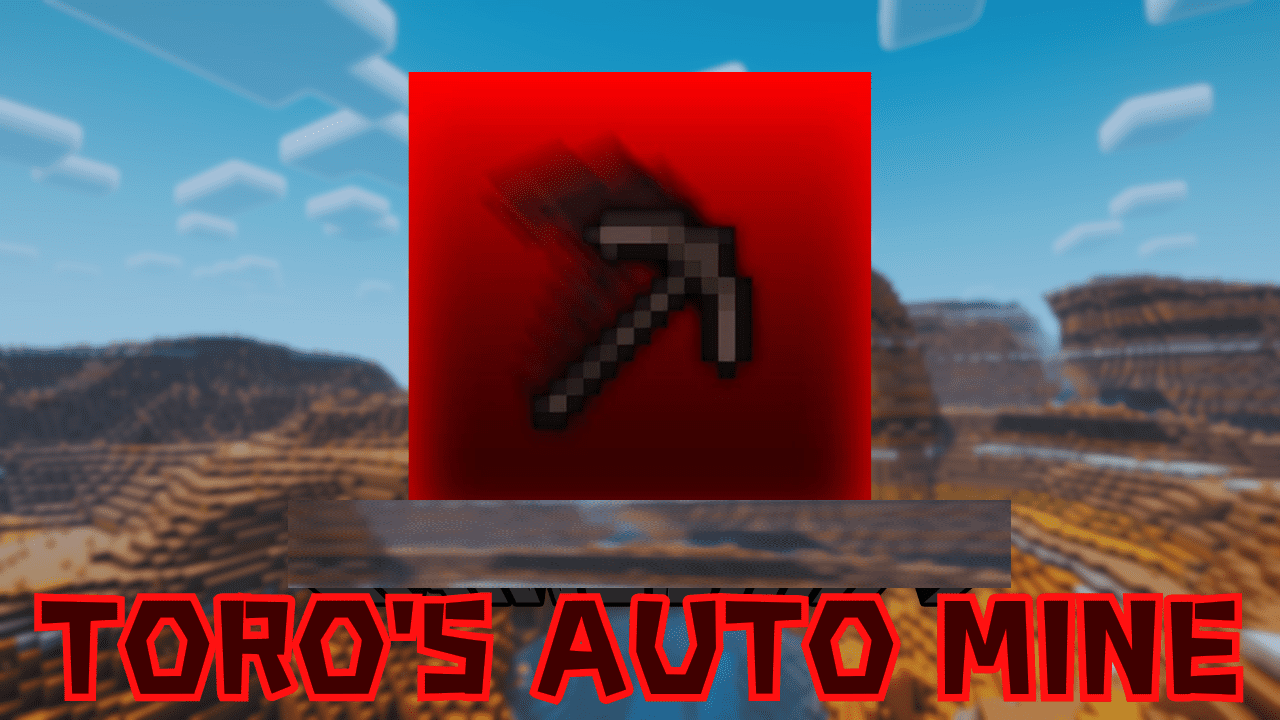 Toro’s Auto Mine для Minecraft 1.21.3
