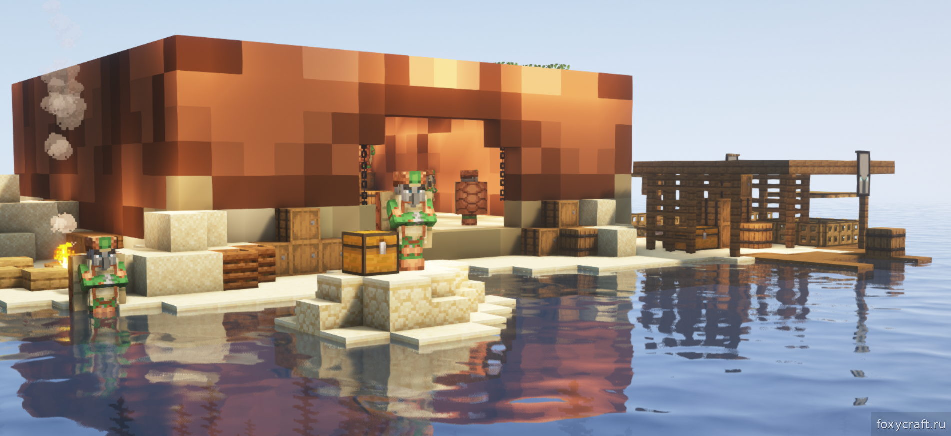 Новые мобы-черепахи в Minecraft с уникальным дизайном
