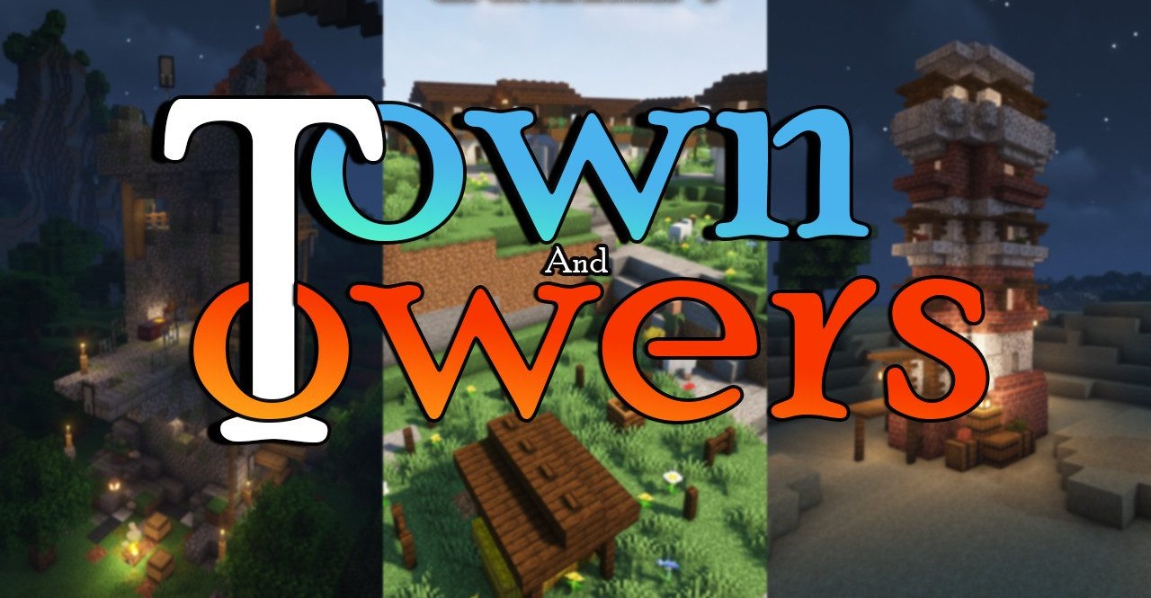 Towns and Towers для Minecraft 1.21.4