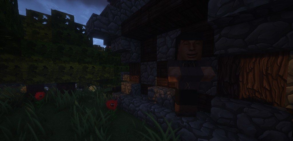 Детализированные текстуры блоков в Minecraft с использованием TrappedChest