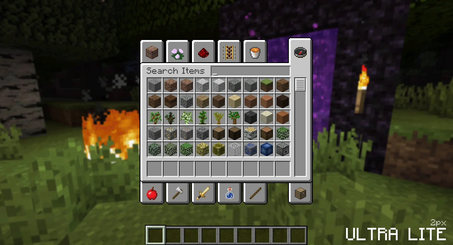Красивая анимация заката в Minecraft с реалистичными шейдерами