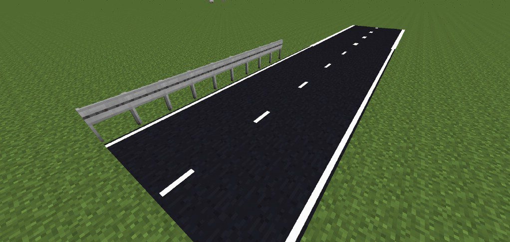 Гараж с несколькими автомобилями в Minecraft, созданными с помощью мода Ultimate Car