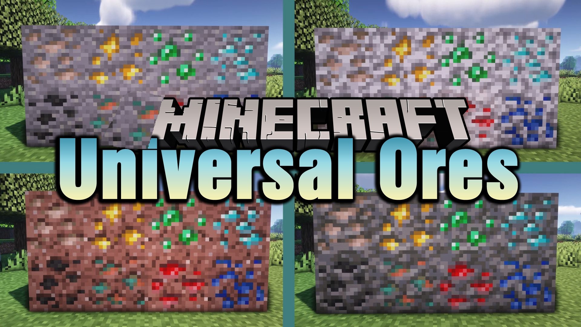 Universal Ores для Minecraft 1.21.4