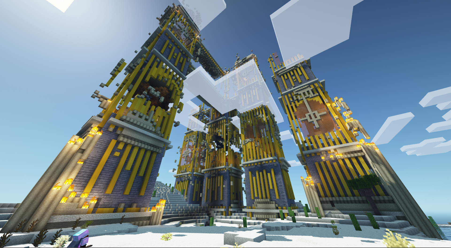 Неизвестные структуры в Minecraft с модом When Dungeons Arise