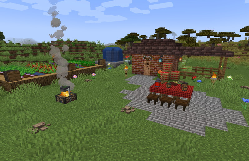 Игровой процесс ValleyCraft: сбор урожая и взаимодействие с новыми NPC