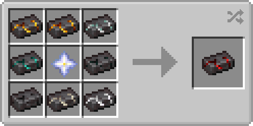 Рецепты крафта улучшенной незеритовой брони Ultimerite в Minecraft