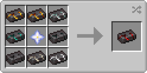 Детальные схемы крафта улучшенной незеритовой экипировки в Minecraft