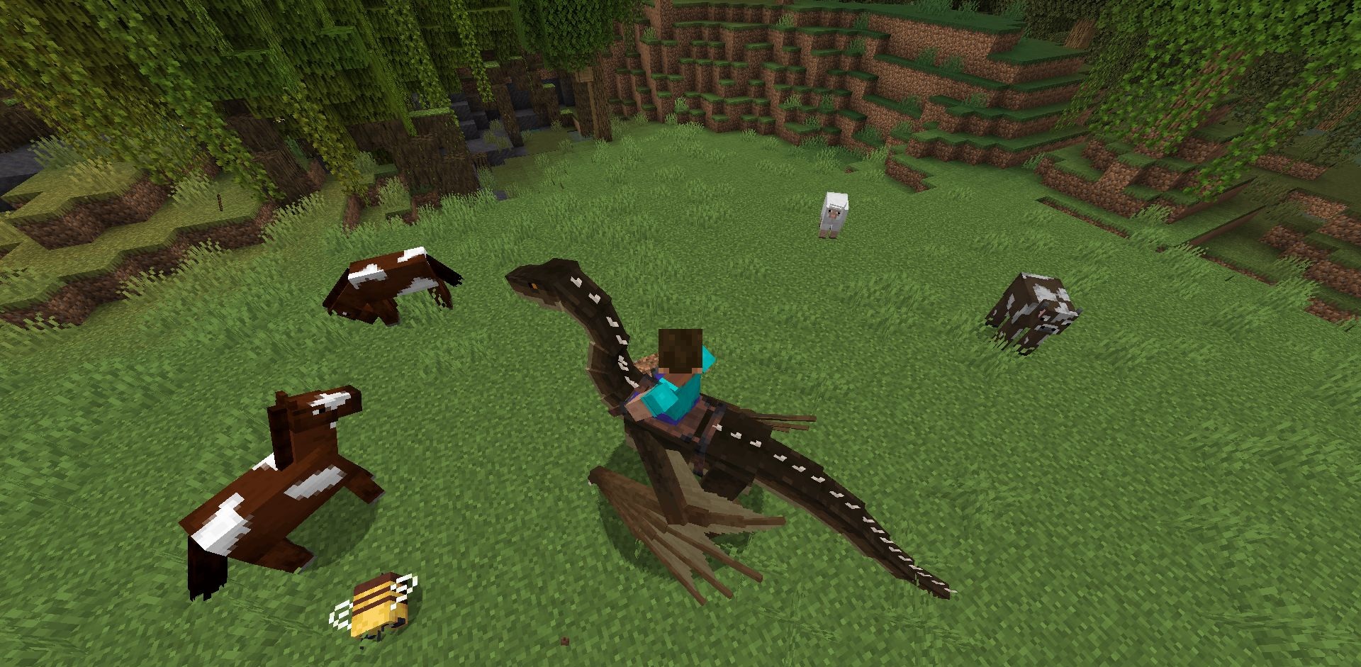 Инструкция по установке мода Useless Reptile в Minecraft через Forge