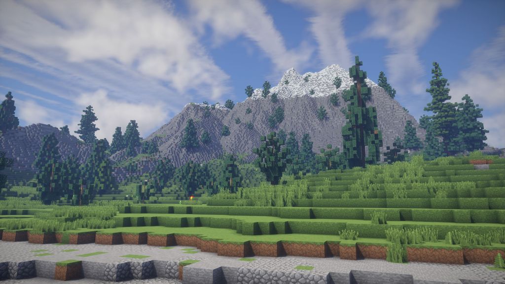Креативная постройка в Minecraft: замок с детализированной архитектурой