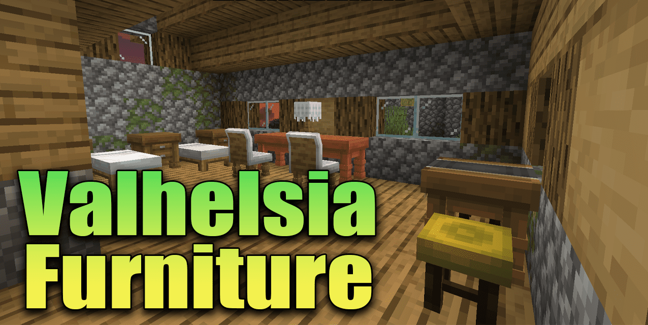 Valhelsia Furniture для Minecraft 1.19.4