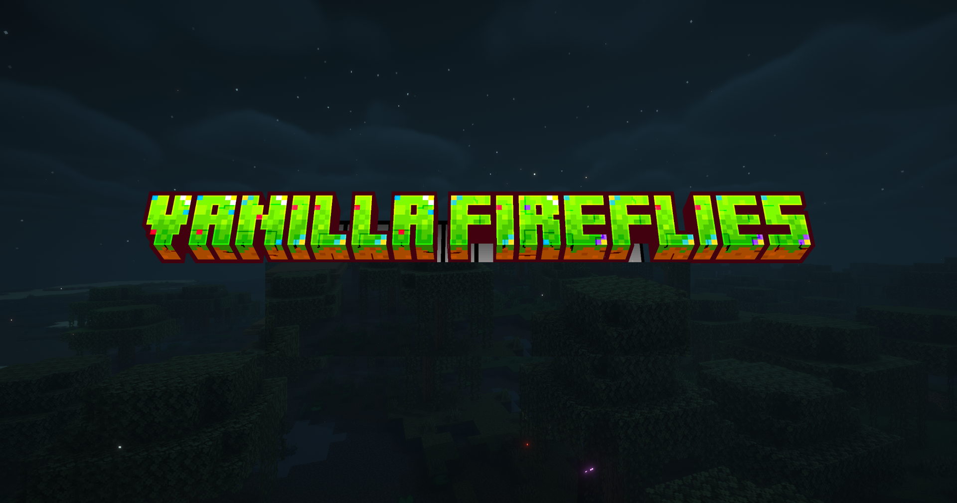 Vanilla Fireflies для Minecraft 1.21.4