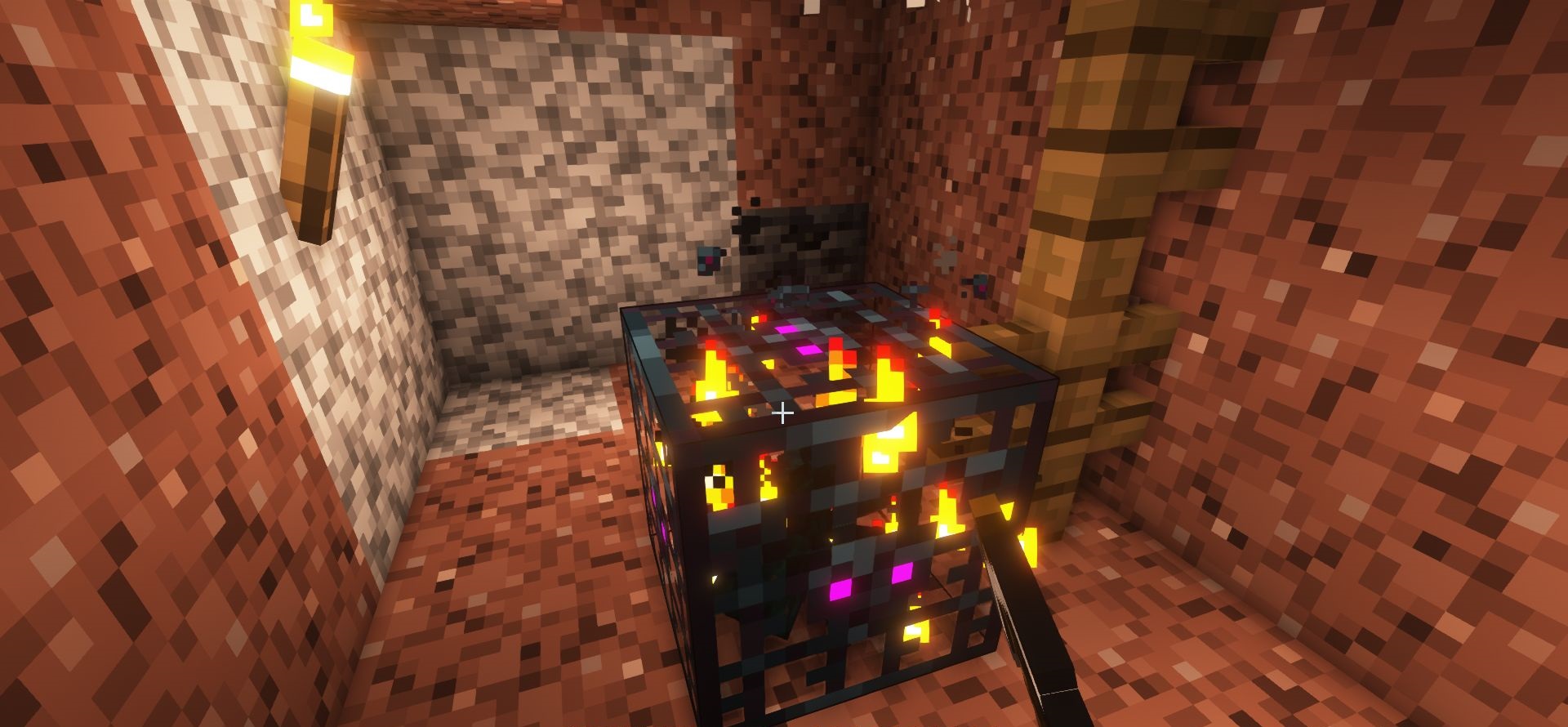 Сравнение обычного спаунера и усиленного в моде Variable Spawner Hardness